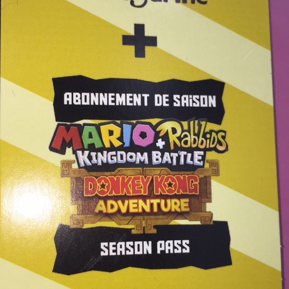 Nintendo Switch Mario Rabbids + Kingdom Battle Full Game + 6 inch Peach Figurine - Picture 14 of 14